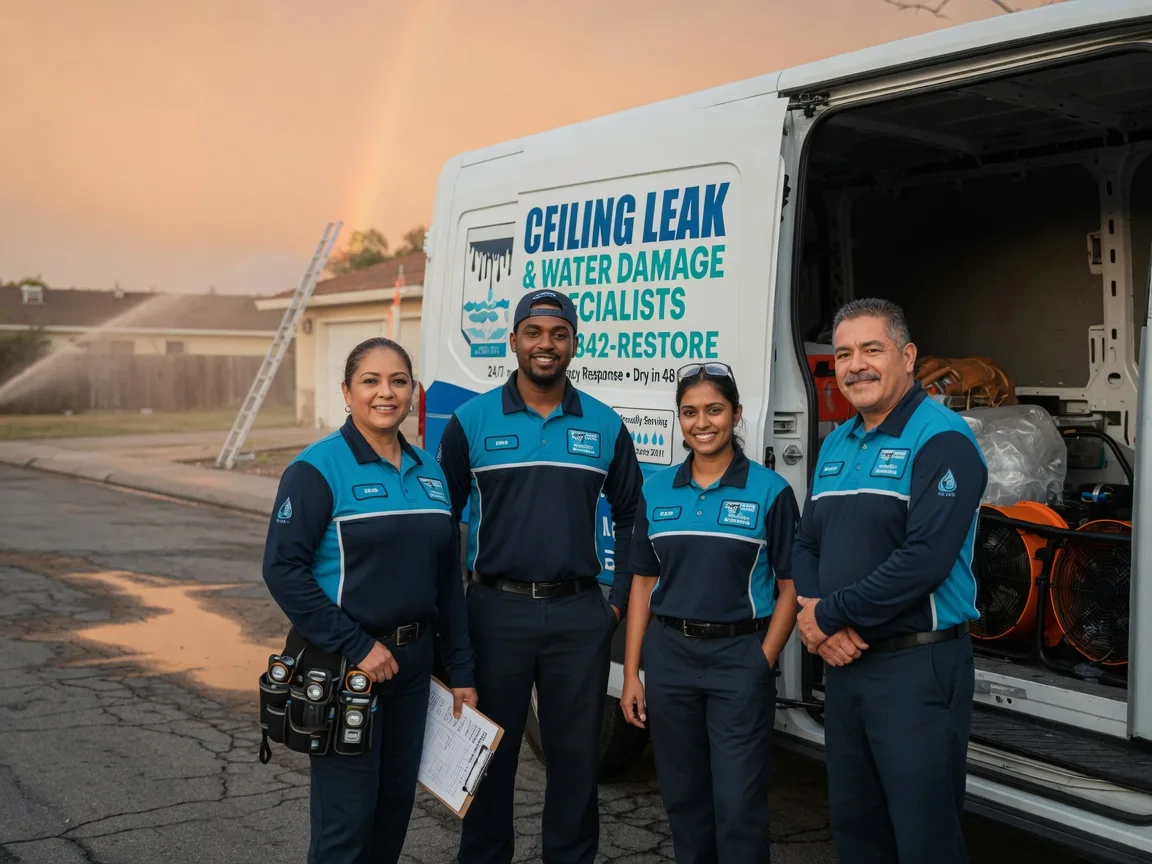 Ceiling Leak Cleanup company in New Durham, NH