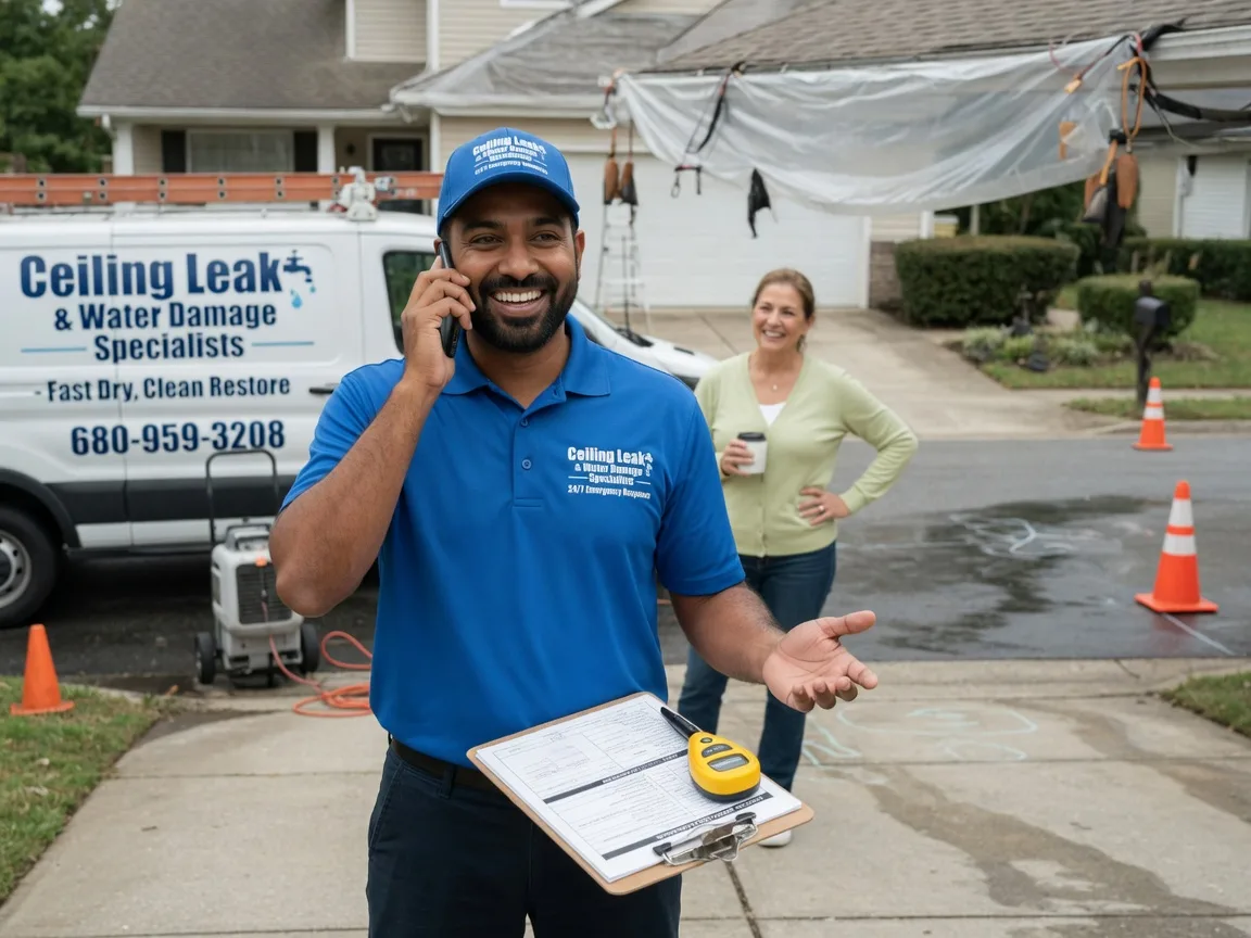 Ceiling Leak Cleanup New Durham, NH FAQs